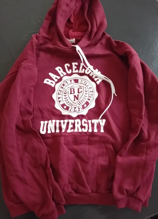Sweat à capuche Barcelona University (BCN)., marque: University, état: Neuf sans étiquette, taille: L / 40 / 12, 5,00 €, 5,95 € Protection acheteurs incluse