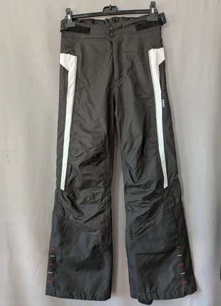 Pantalon de ski Décathlon noir avec bandes blanches 14 ans équivalent femme du 36-38, marque: Decathlon, état: Bon état, taille: S / 36 / 8, 14,00 €, 15,40 € Protection acheteurs (Pro) incluse