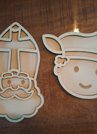 Sensoey set vulvormen: sint en piet!, état: Neuf sans étiquette, taille: 3 ans / 98 cm, 10,00 €, 11,20 € Protection acheteurs incluse