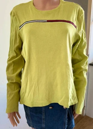 Pull Tommy Hilfiger vert jaune - Taille XL - Femme, marque: Tommy Hilfiger, état: Très bon état, taille: XL / 42 / 14, 19,90 €, 21,60 € Protection acheteurs incluse