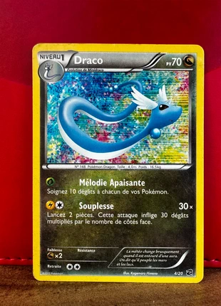 Draco 4/20 holo, marque: Pokémon, état: Bon état, 5,00 €, 5,95 € Protection acheteurs incluse