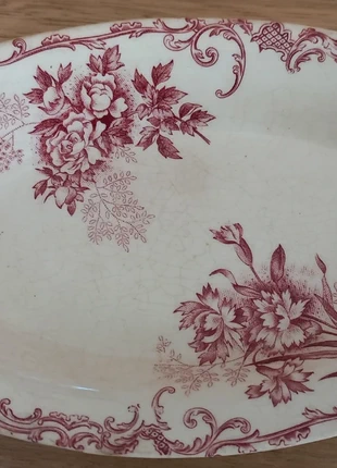 Plat ancien Terre de Fer Boulenger Choisy le Roi, marque: CM, état: Très bon état, 18,00 €, 19,60 € Protection acheteurs incluse