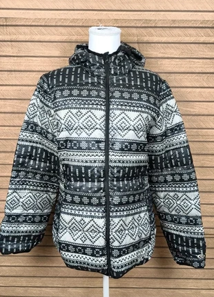 Rip Curl / Doudoune Asta Jacket / Femme / Taille M / Motifs Nordiques Noir & Blanc, brand: Rip Curl, condizioni: Ottime, taglia: M / IT 42 / EU 38, €29.00, €31.15 include la Protezione acquisti