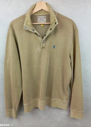 Sweat - pull Polo Ralph Lauren – Taille M – Beige sable col pression - col cammioneur, marke: Ralph Lauren, zustand: Sehr gut, größe: M, 30,00 €, 32,20 € inklusive Vinted-Käuferschutz