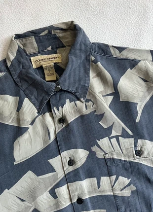 Chemise Cookes Street Hawaïenne – TailleL - 100% Soie, merk: Cooke Street, staat: Veelgebruikt, maat: L, € 8,00, € 9,10 inclusief Kopersbescherming