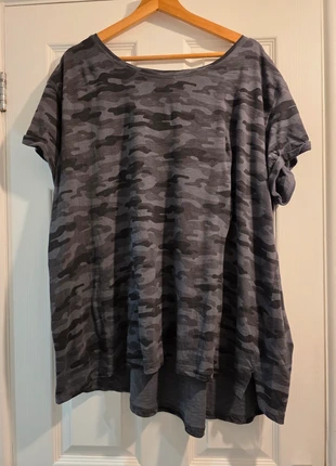 Grey Camo tshirt, brand: Yours, condition: Very good, size: XL / UK 20-22, £4.00, £4.90 includes Buyer Protection