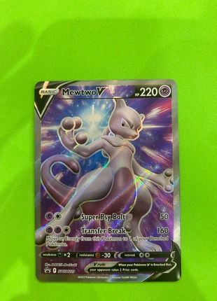 Mewtwo V SWSH 229 eng, marque: Pokémon, état: Très bon état, 3,00 €, 3,85 € Protection acheteurs incluse