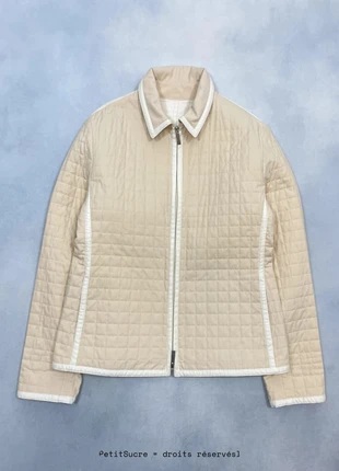 Veste Matelassée Burberry Femme crème Quilted Jacket - Taille M #1061, brand: Burberry, condition: Very good, size: M / 38 / 10, €59.00, €62.65 includes Buyer Protection Pro