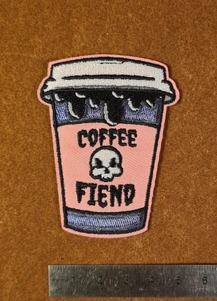 Patch Écusson Broderie Neuf Café, marque: café, état: Neuf sans étiquette, 3,00 €, 3,85 € Protection acheteurs incluse