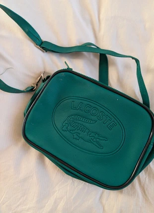 Vintage Sacoche verte Lacoste, brand: Lacoste, condizioni: Ottime, €39.00, €41.65 include la Protezione acquisti