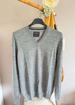 Pull gris en laine mérinos valeur neuf 💶59€, brand: Devred, condition: Very good, size: M, €12.00, €13.30 includes Buyer Protection