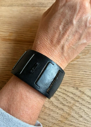 G-star Raw zwarte leren armband, merk: G-Star, staat: Heel goed, € 12,50, € 13,83 inclusief Kopersbescherming