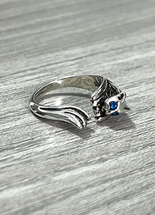 Anello argento 925 con gatto, brand: Jewerly, condizioni: Ottime, taglia: Regolabile, €10.00, €11.20 include la Protezione acquisti Pro