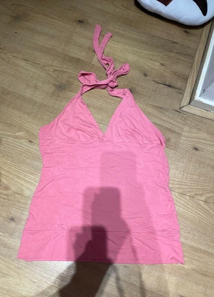 Y2K pink top, brand: H&M, condizioni: Ottime, taglia: M / IT 42 / EU 38, €2.00, €2.80 include la Protezione acquisti