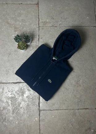 Zip Lacoste Bleu Marine Taille M à capuche / Veste Lacoste  avec zip / Gilet, marque: Lacoste, état: Très bon état, taille: M, 57,00 €, 60,55 € Protection acheteurs incluse