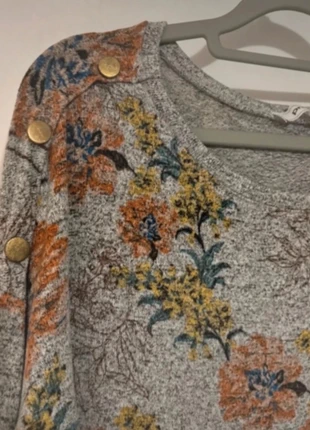 🧶 Pull chaud floral Promod – Taille M (38), merk: Promod, staat: Heel goed, maat: M / 38 / 10, € 6,00, € 7,00 inclusief Kopersbescherming