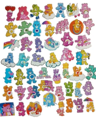 Set 50 stickers autocollants Care Bears Bisounours, marke: Care Bears, zustand: Neu, mit Etikett, 4,90 €, 5,85 € beinhaltet Vinted-Käuferschutz Pro