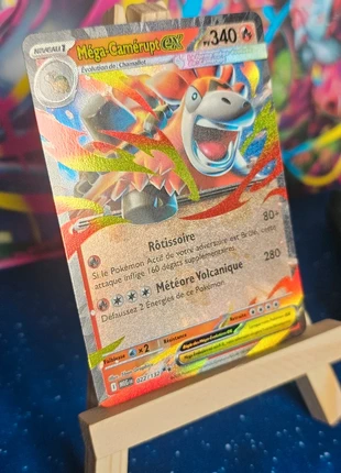 Méga-Camerupt ex Meg 022/132, brand: Pokémon, condition: New without tags, €1.00, €1.75 includes Buyer Protection