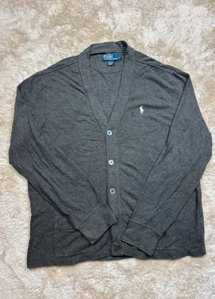 Pull Cardigan Ralph Lauren gris taille L style old money / Stockholm, brand: Ralph Lauren, condizioni: Ottime, taglia: L, €24.90, €26.85 include la Protezione acquisti