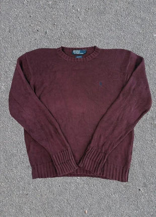 Pull Ralph Lauren 100% coton bordeaux taille S, marca: Ralph Lauren, estado: Muito bom, tamanho: S, €32.90, €35.25 inclui Proteção do Comprador Pro
