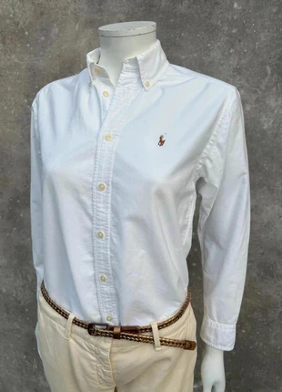 Chemise Ralph Lauren Blanche - Cavalier Premium - Taille XS, brand: Ralph Lauren, condition: Very good, size: XS / 34 / 6, €54.90, €58.35 includes Buyer Protection