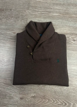 Pull col boutonné pull hiver col montant marron Ralph lauren taille S, brand: Ralph Lauren, condition: Very good, size: S, €49.00, €52.15 includes Buyer Protection
