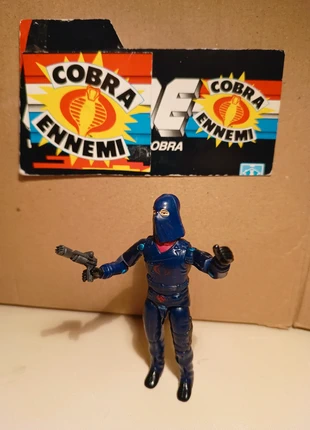G.I. Joe / Commandant Cobra en uniforme 1986, marque: Hasbro, état: Bon état, taille: Prématuré, jusqu'à 44cm, 13,00 €, 14,35 € Protection acheteurs incluse