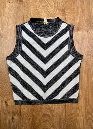 Débardeur pull sans manche de réveillon femme noir brillant Taille M (#P141), marque: Vintage Dressing, état: Très bon état, taille: M / 38 / 10, 8,00 €, 9,10 € Protection acheteurs (Pro) incluse