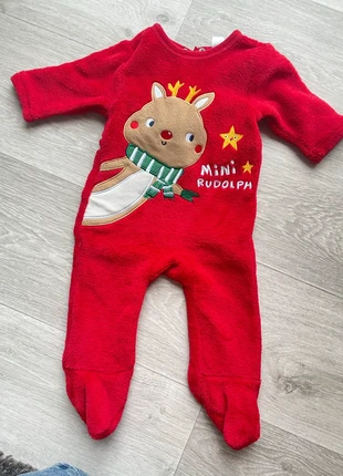 Pyjama de Noël bébé rouge « Mini Rudolph » taille 3 mois - neuf, brand: TEX, condizioni: Nuovo senza cartellino, taglia: 3-6 mesi / 62 cm, €5.00, €5.95 include la Protezione acquisti