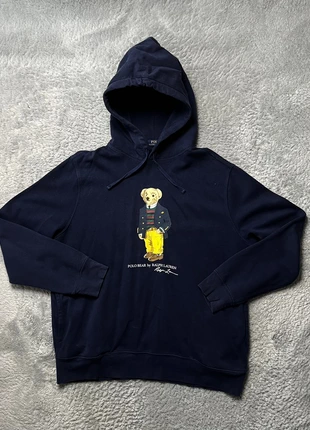 Ralph Lauren “Polo Bear” Hoodie – Men’s XL – Navy Blue (Old Money Style), merk: Ralph Lauren, staat: Heel goed, maat: XL, € 65,00, € 68,95 inclusief Kopersbescherming Pro