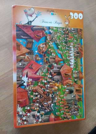 Puzzle 300 pièces lapins, merk: Grafika, staat: Heel goed, € 2,00, € 2,80 inclusief Kopersbescherming