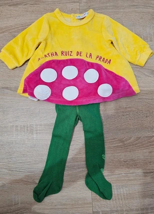 💙 Vestido + Leotardos "Agatha Ruiz de la prada". Talla 1-3 meses., brand: Agatha Ruiz de la Prada, condizioni: Nuovo senza cartellino, taglia: 1-3 mesi / 56 cm, €29.95, €32.15 include la Protezione acquisti Pro