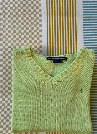 Pull en maille col V Ralph Lauren Sport vert - S, marca: Ralph Lauren, estado: Bom, tamanho: S / 36 / 8, €24.99, €26.94 inclui Proteção do Comprador