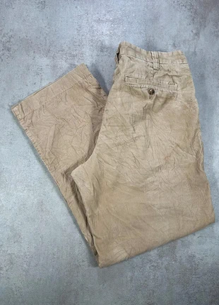 Pantalon Vintage En Velours Côtelé / Corduroy Eddie Bauer beige ample taille 36X32, marca: Vintage Dressing, estado: Muito bom, tamanho: PT 46 | W36, €13.00, €14.35 inclui Proteção do Comprador Pro