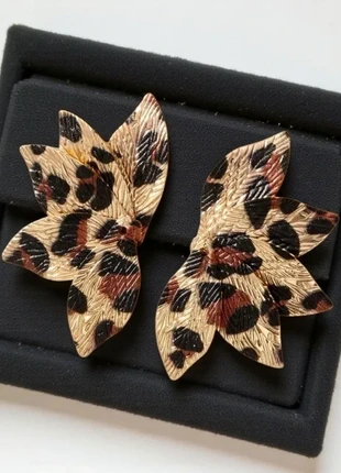 Boucles d'Oreilles Clous Imprimé Léopard, marque: Tendance, état: Neuf sans étiquette, 4,00 €, 4,90 € Protection acheteurs incluse