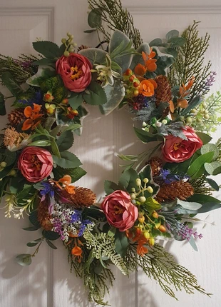 Gorgeous Autumn/Winter Wreath, brand: Calli's Creations, condition: New without tags, £10.00, £11.20 includes Buyer Protection