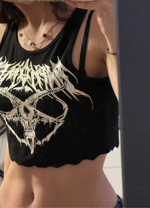 crop top, marca: Alternative, estado: Muito bom, tamanho: XS / 34 / 6, €5.00, €5.95 inclui Proteção do Comprador