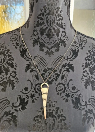 Collier design danois en argent doré 925, style minimaliste, marca: Argent, estado: Muito bom, €49.00, €52.15 inclui Proteção do Comprador