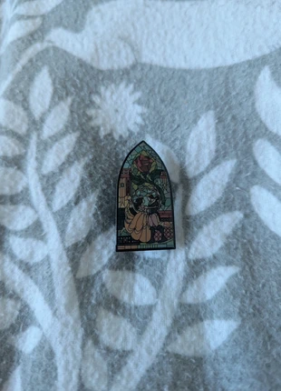 Stained glass window pin, brand: Source Unknown, condition: Very good, £3.00, £3.85 includes Buyer Protection