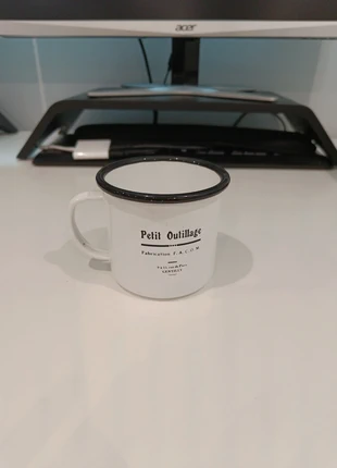 Tasse émaillée vintage FACOM Petit Outillage édition décorative, marque: facom, état: Neuf sans étiquette, 15,00 €, 16,45 € Protection acheteurs incluse