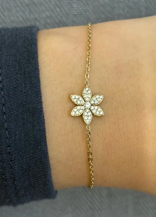 Bracelet doré acier inoxydable, estado: Muito bom, €10.00, €11.20 inclui Proteção do Comprador