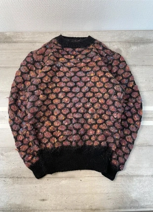 Pull d’hiver femme vintage y2k taille S/M couleur noir multicolore 100% laine, brand: Vintage Dressing, condizioni: Ottime, taglia: S / IT 40 / EU 36, €24.99, €26.94 include la Protezione acquisti Pro