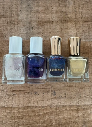 Catrice glitter nagellak set van 4, merk: Catrice, staat: Nieuw met prijskaartje, € 4,00, € 4,90 inclusief Kopersbescherming