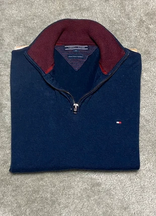 Pull Half Zip 1/4 Zip Sweat Col Camionneur Tommy Hilfiger Old Money / Quiet Luxury 90’s Taille M, marke: Tommy Hilfiger, zustand: Sehr gut, größe: M, 28,00 €, 30,10 € inklusive Vinted-Käuferschutz