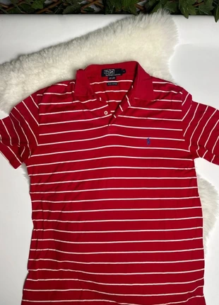 Polo Ralph Lauren à rayure rouge, marque: Ralph Lauren, état: Très bon état, taille: M, 17,40 €, 18,97 € Protection acheteurs (Pro) incluse