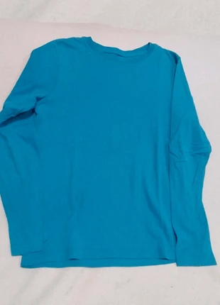 Camiseta azul infantil de manga larga, marca: H&M, estado: Muy bueno, tamaño: 9 años / 134 cm, 3,00 €, 3,15 € Protección al comprador incluida