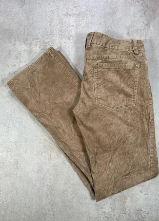 Pantalon Vintage En Velours Côtelé / Corduroy Jcrew taupe froissé droit taille 4R, marke: Vintage Dressing, zustand: Sehr gut, größe: L / 40 / 12, 14,00 €, 15,40 € beinhaltet Vinted-Käuferschutz Pro