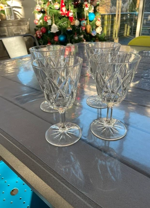 Lot de 4 verres a pied vintage, marque: Vintage Chic, état: Très bon état, 5,00 €, 5,95 € Protection acheteurs incluse