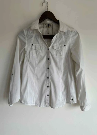 Chemise blanche manches longues femme - Cecil - Taille XS, marke: Cecil, zustand: Zufriedenstellend, größe: XS / 34 / 6, 1,00 €, 1,75 € inklusive Vinted-Käuferschutz