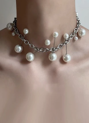 Retro style Y2K choker necklace, zustand: Sehr gut, 16,00 €, 17,50 € inklusive Vinted-Käuferschutz